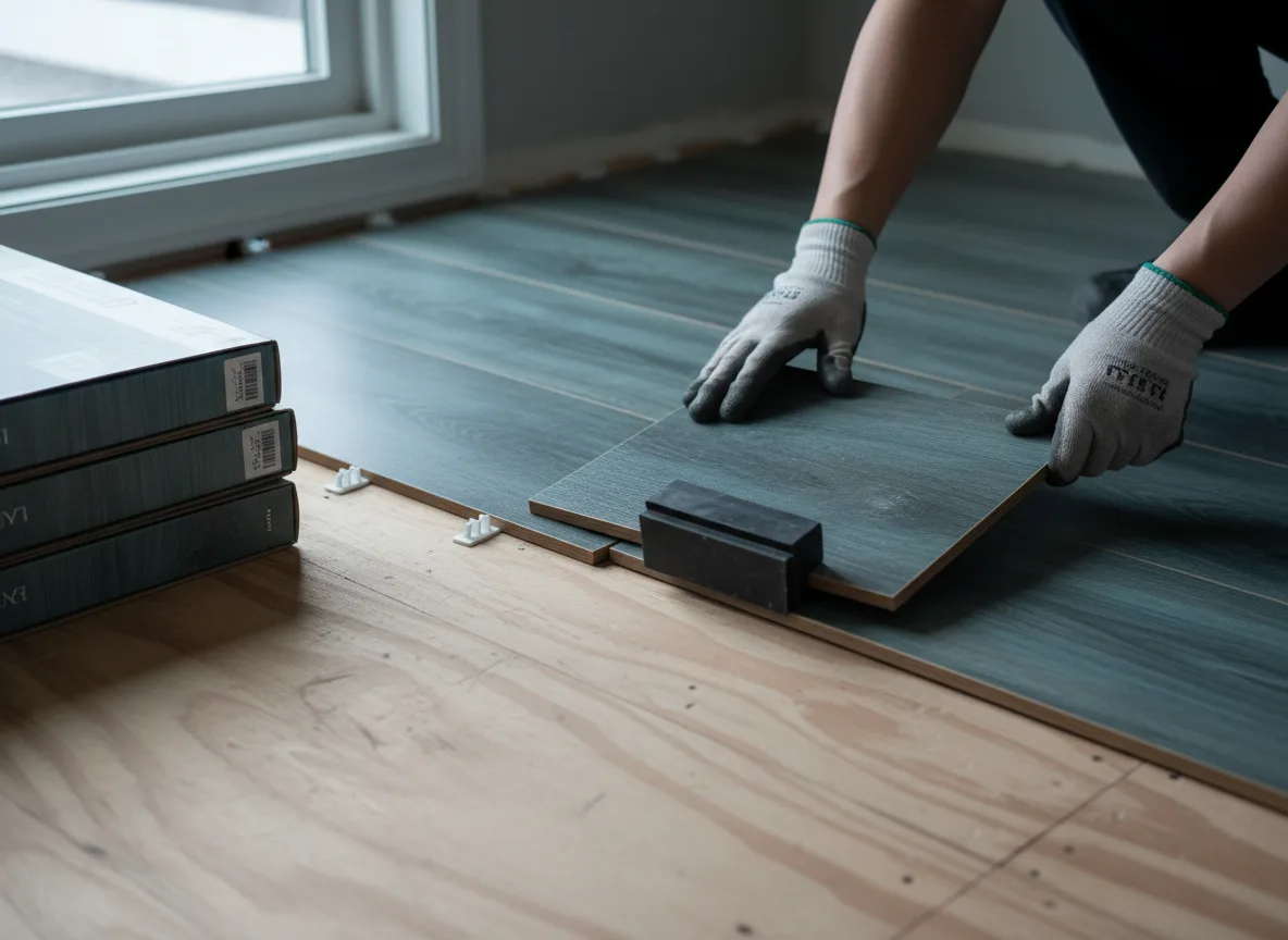 Luxury Vinyl Plank Installation company in Byrnedale, PA